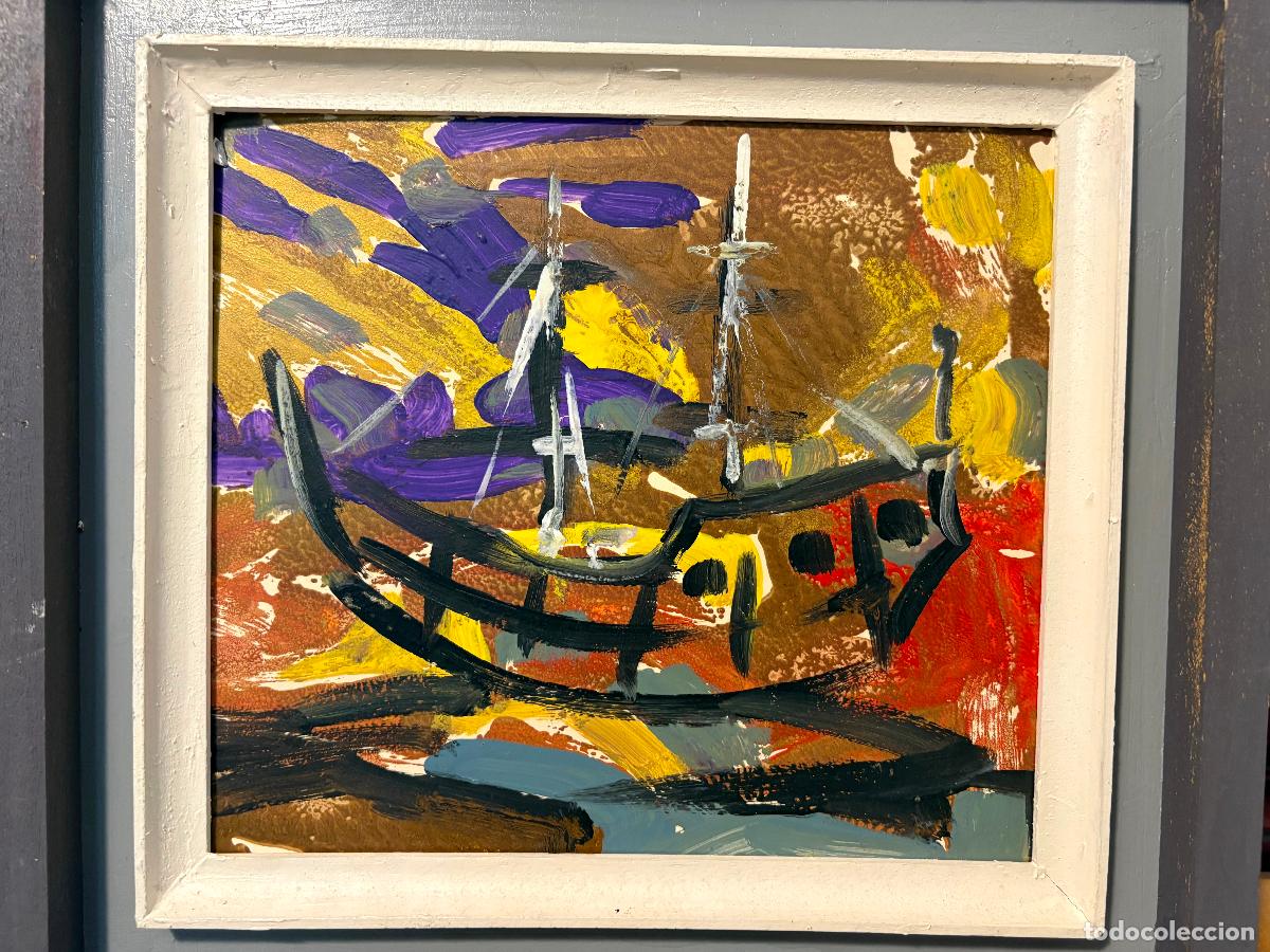 Arte: Barco por Camilo Pena Casal (Ferrol, Coru&ntilde;a- Madrid)