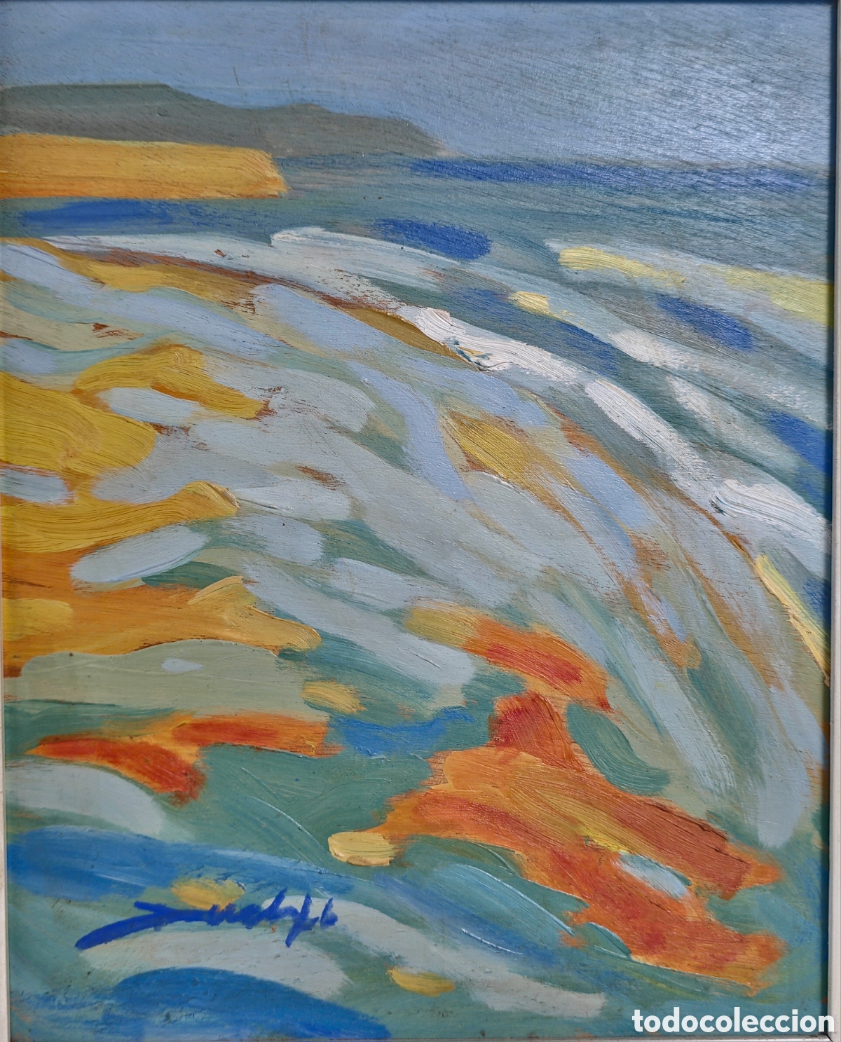 Arte: Marina por Artur Duch (Sitges 1951)