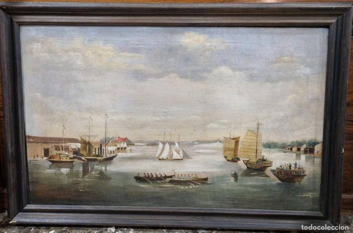Arte: Escuela china. Siglo XIX. - Foto 14