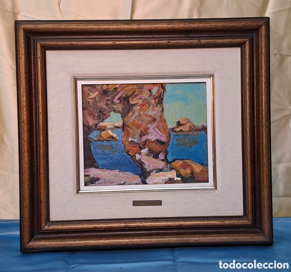 Arte: &Oacute;leo sobre lienzo principios Siglo XX