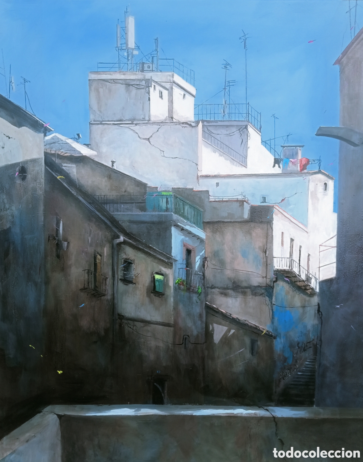 Arte: &Oacute;leo del pintor &Aacute;ngel Pe&ntilde;uela