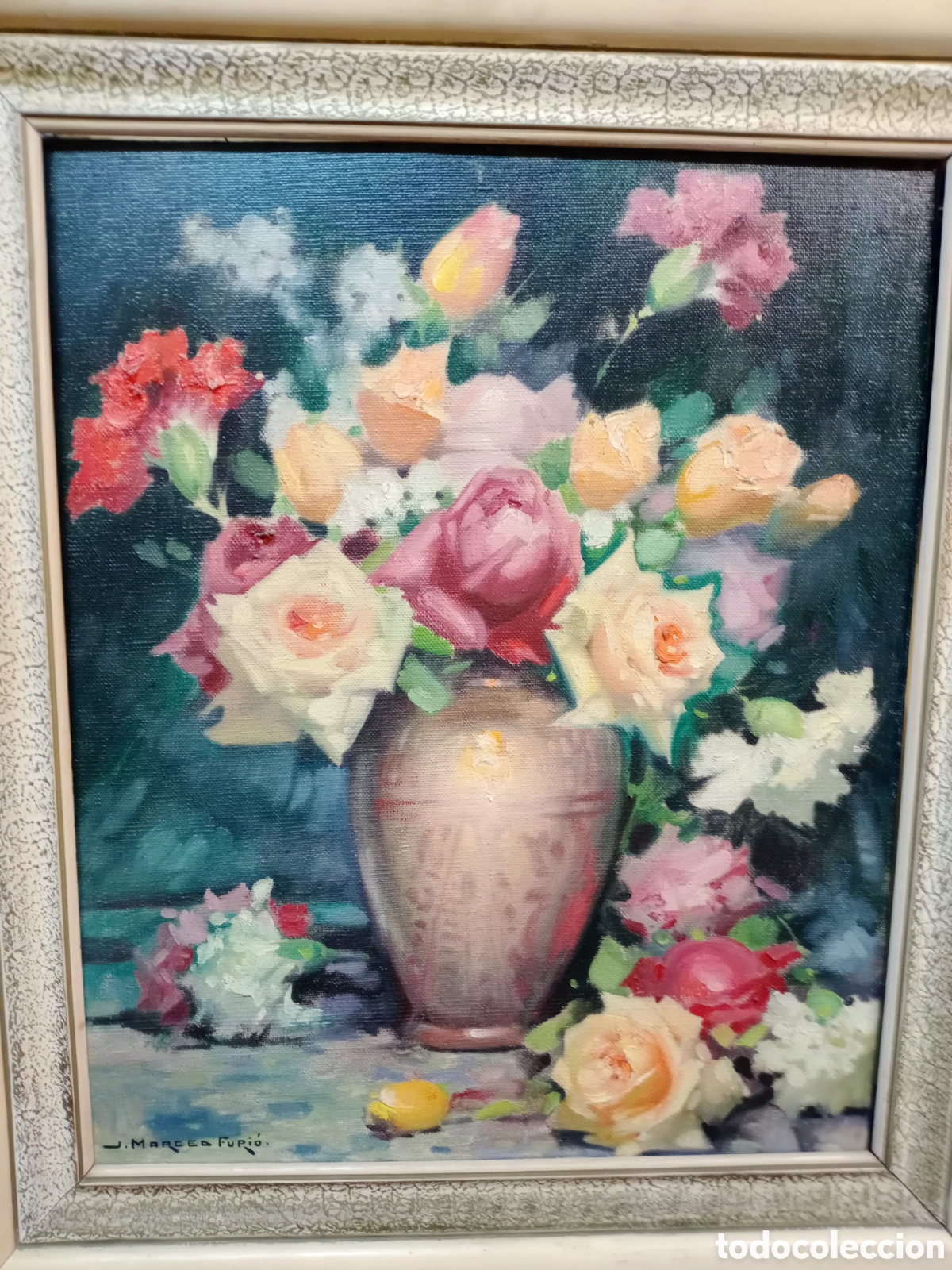 Arte: Marced Furio oleo flores