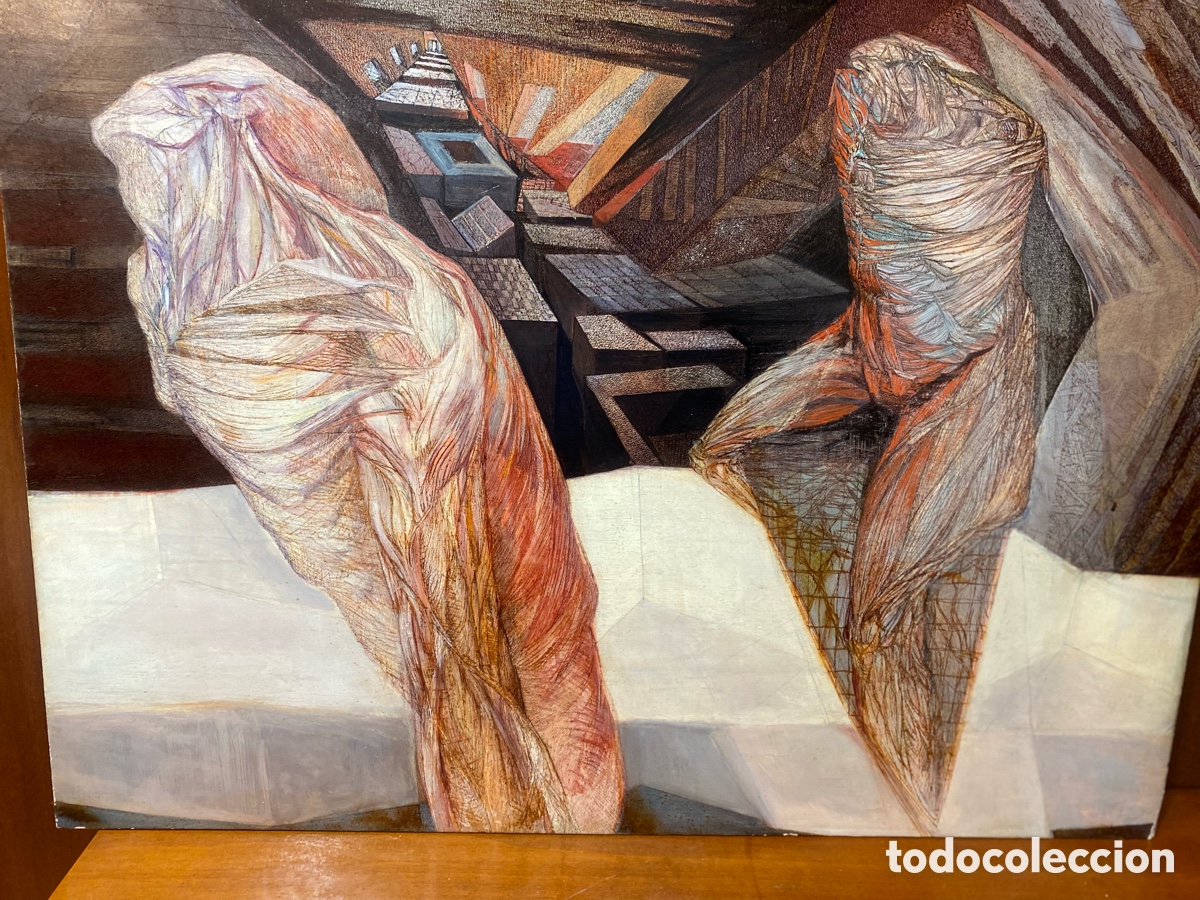 Arte: &Oacute;leo sobre tabla de madera - Foto 5
