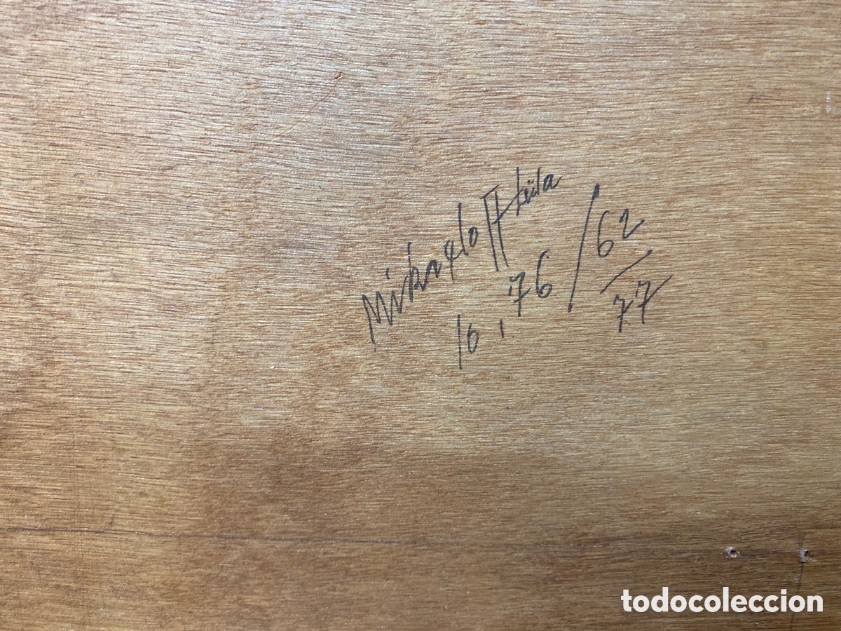 Arte: &Oacute;leo sobre tabla de madera - Foto 7