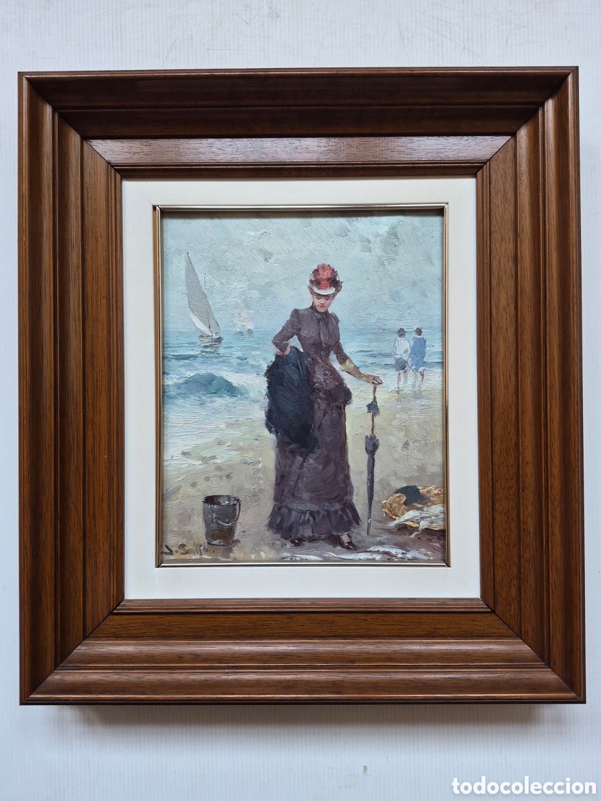 Arte: Juan soler, Muy bonito oleo/ tela.