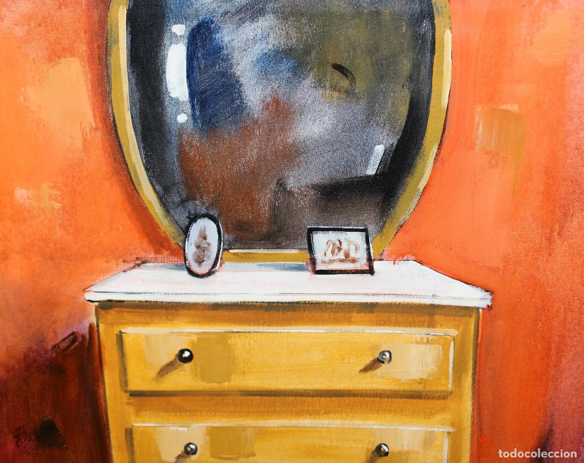 Arte: FIRMADO DE SALA - ACRILICO SOBRE LIENZO - INTERIOR - Foto 3