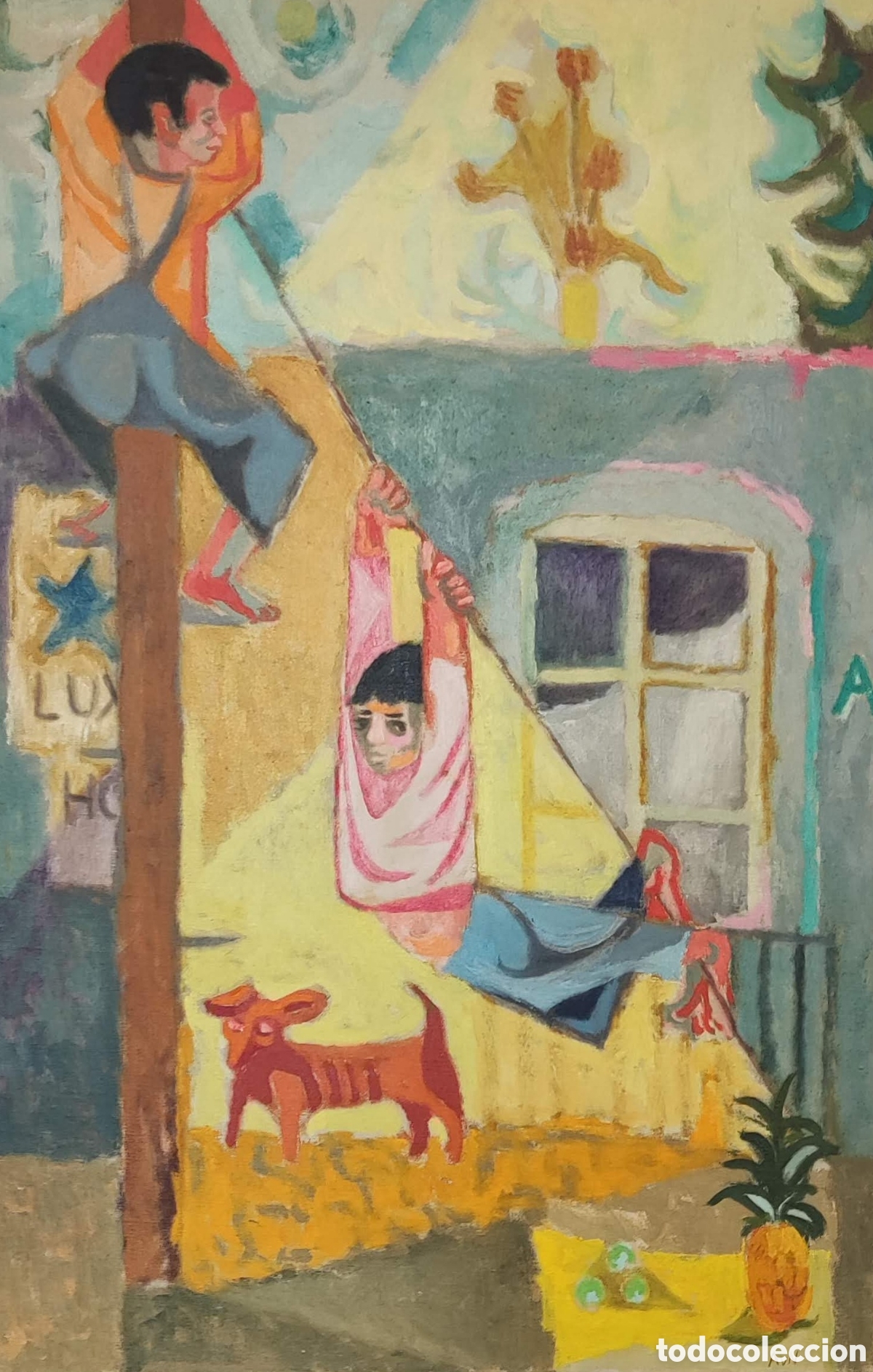 Arte: &Aacute;ngela von Neumann. Pintura. Arte estadounidense. &Oacute;leo sobre tela.