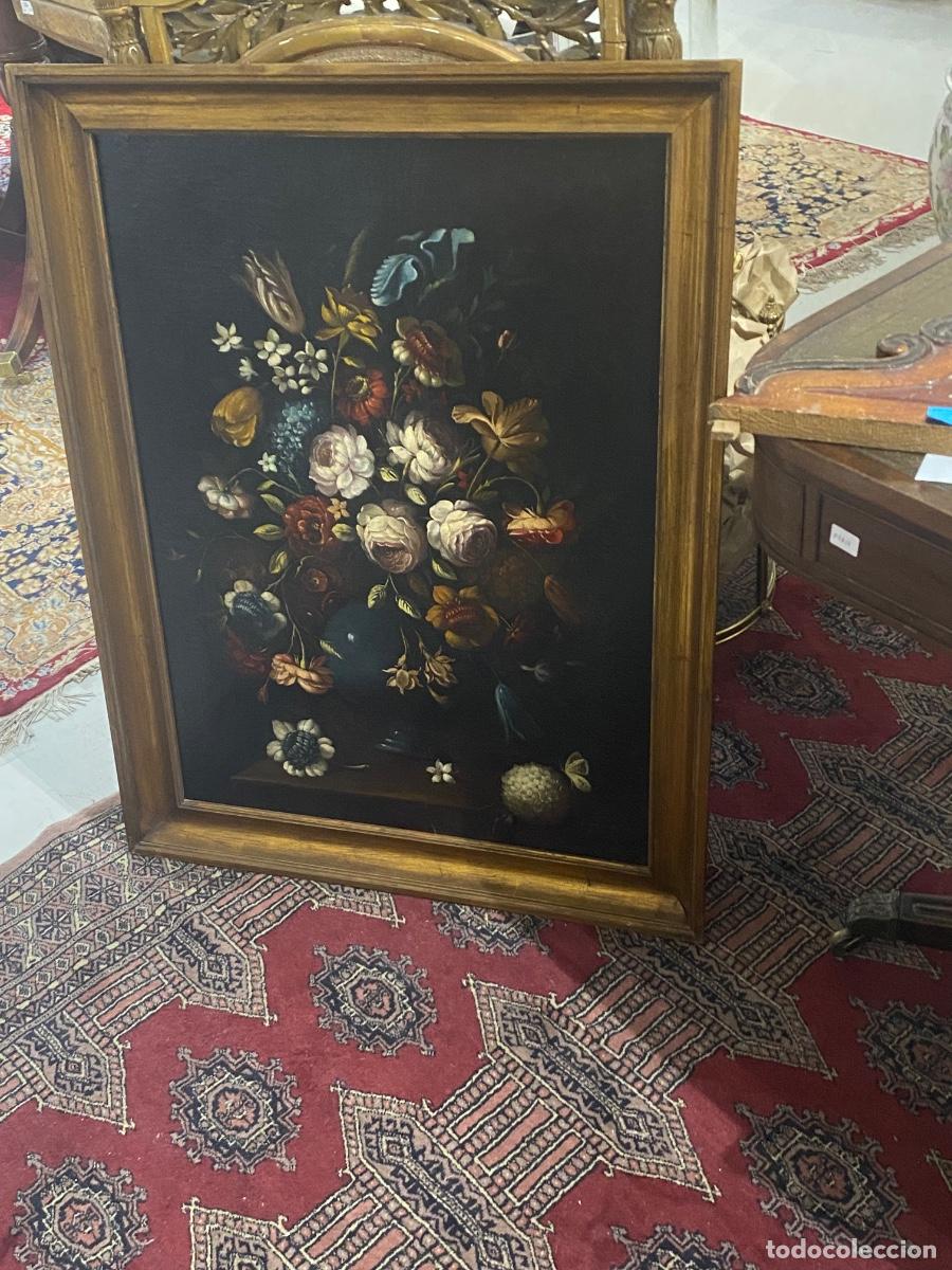Arte: Cuadro jarr&oacute;n flores - Foto 2