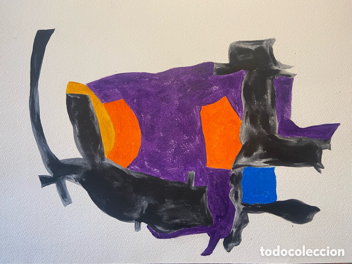 Arte: Kikus obra original sobre papel