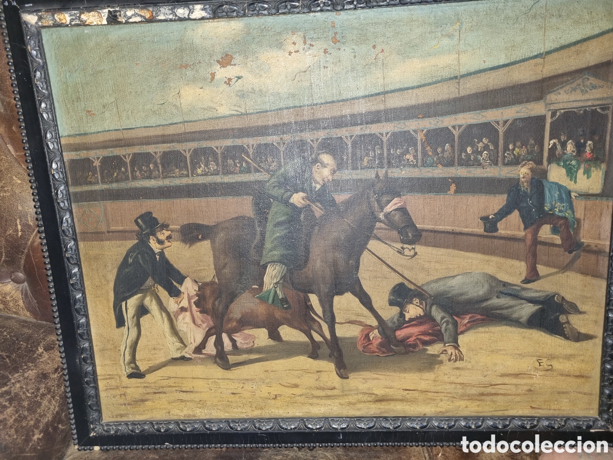 Arte: PAREJA DE OLEOS SOBRE LIENZO.