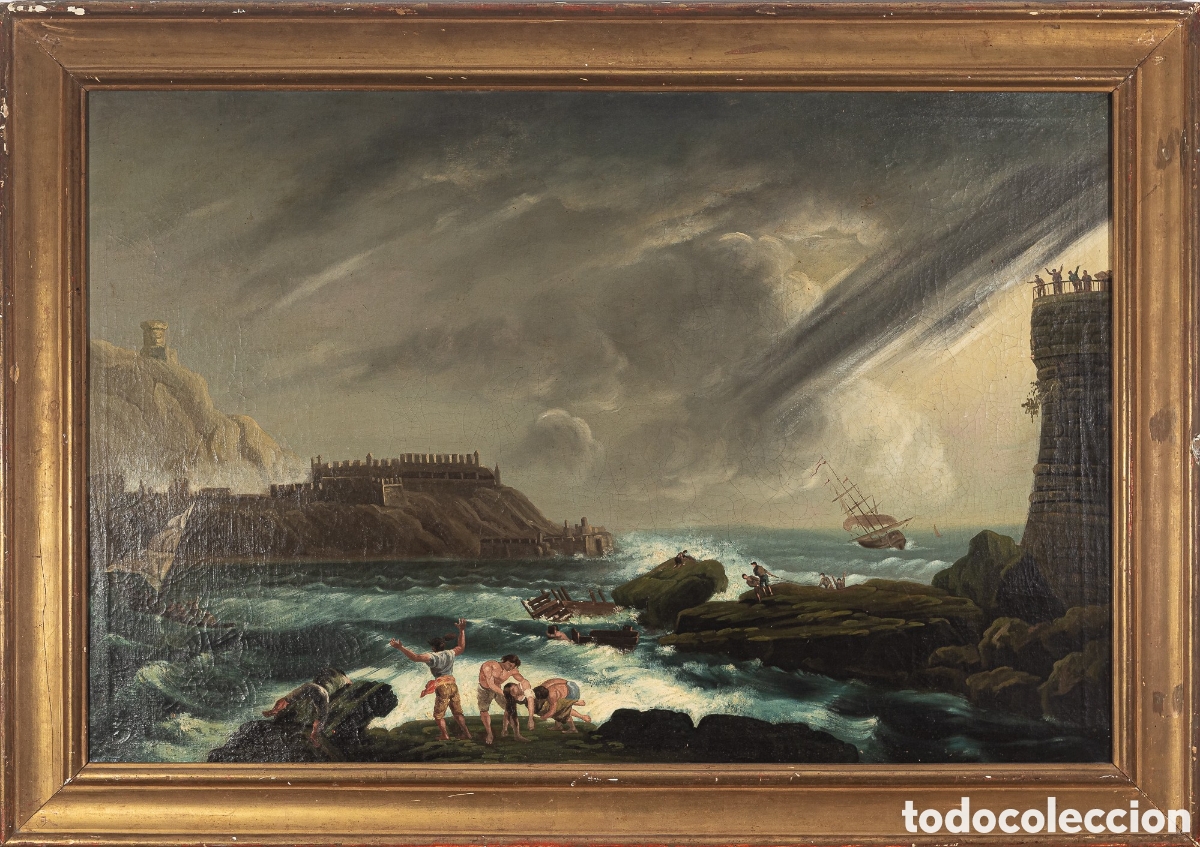 Arte: SEGUIDOR DE CLAUDE JOSEPH VERNET