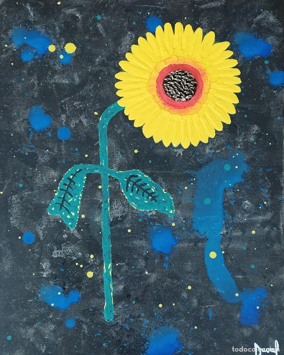 Arte: Duval, &rdquo;Flor n⁰5. Girasol&rdquo;. - Foto 1