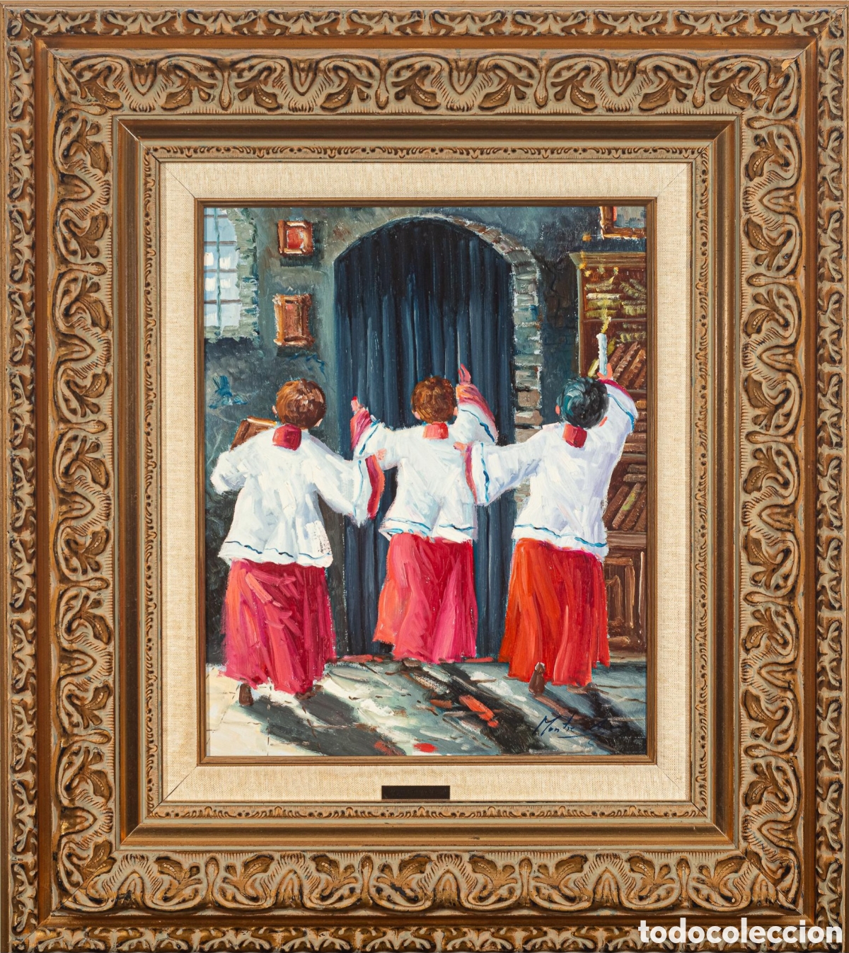 Arte: MONTSE AR&Aacute;EZ Monaguillos