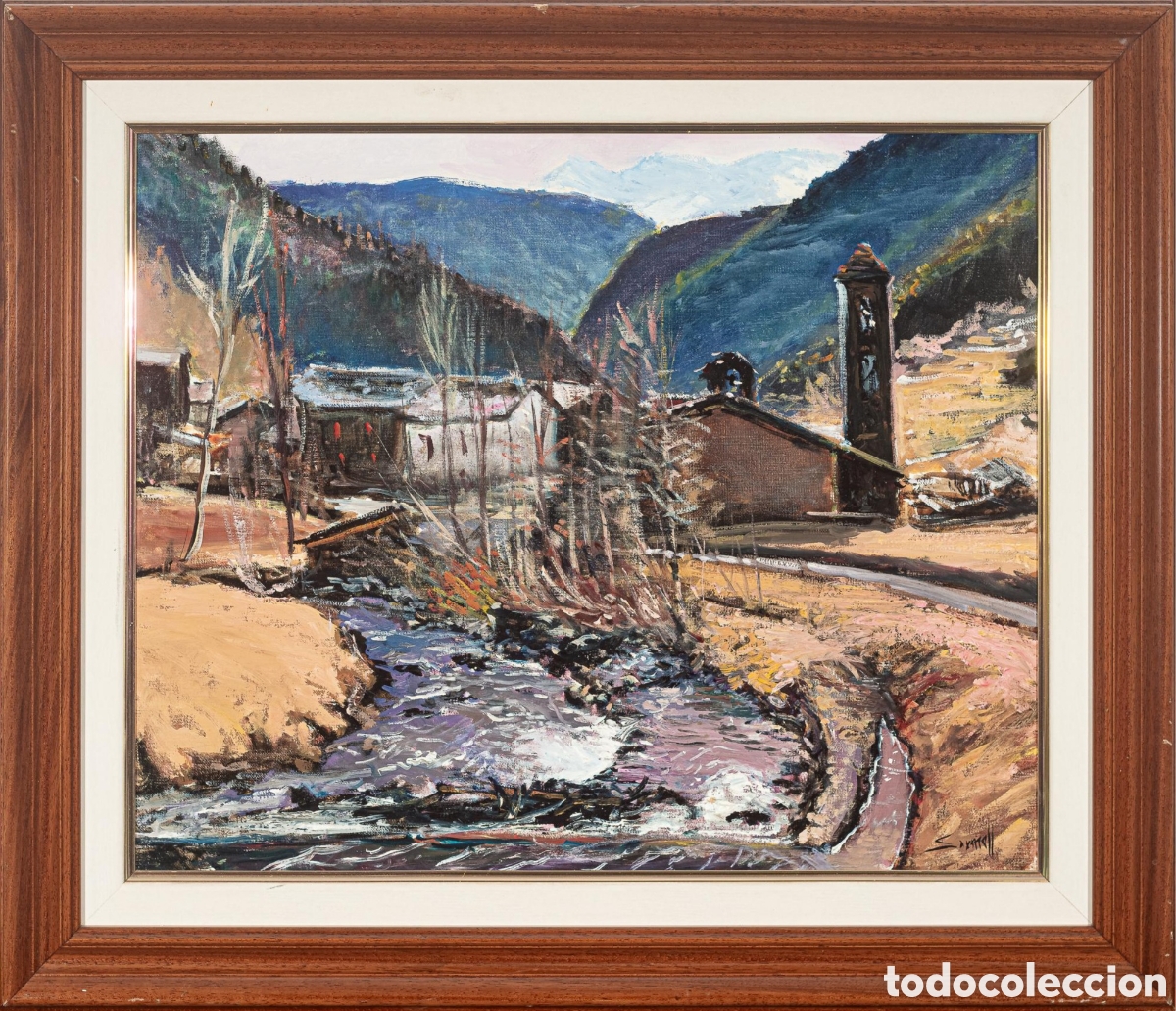 Arte: SAUMELL Pueblo pirenaico