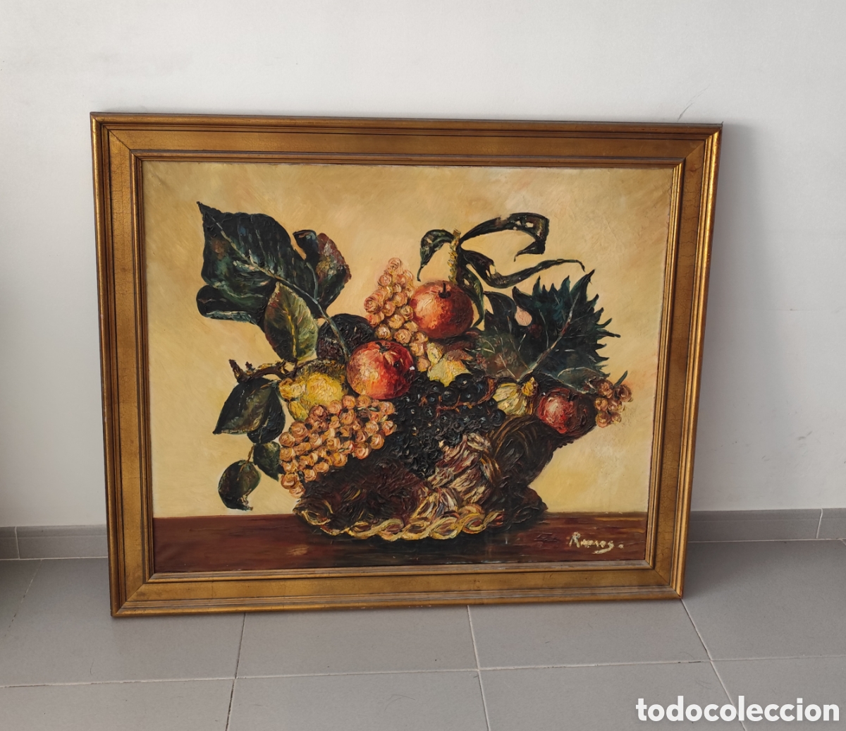 Arte: Oleo Bodeg&oacute;n firmado - Foto 2