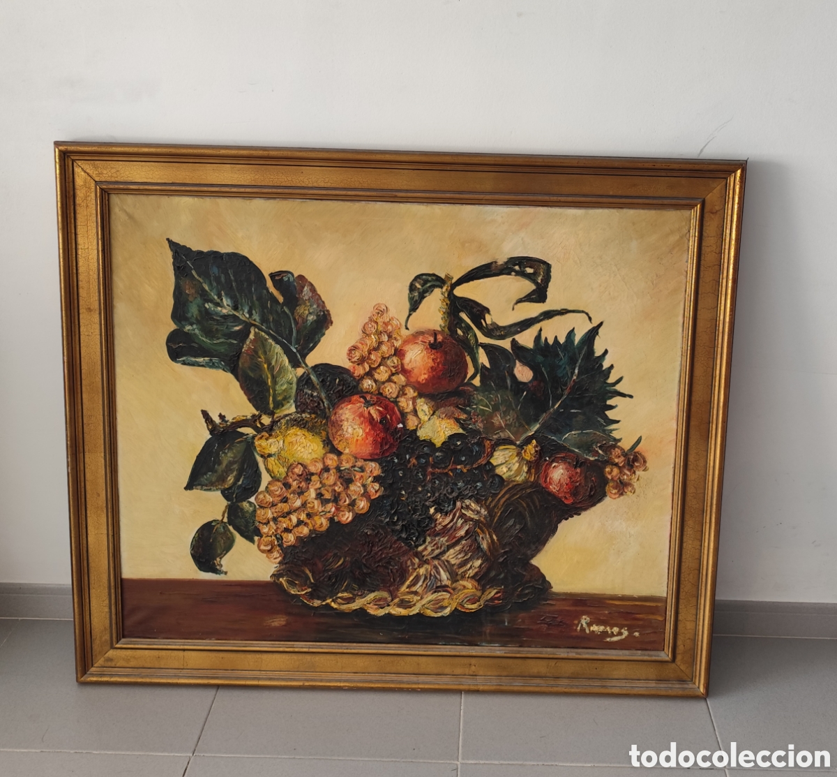 Arte: Oleo Bodeg&oacute;n firmado