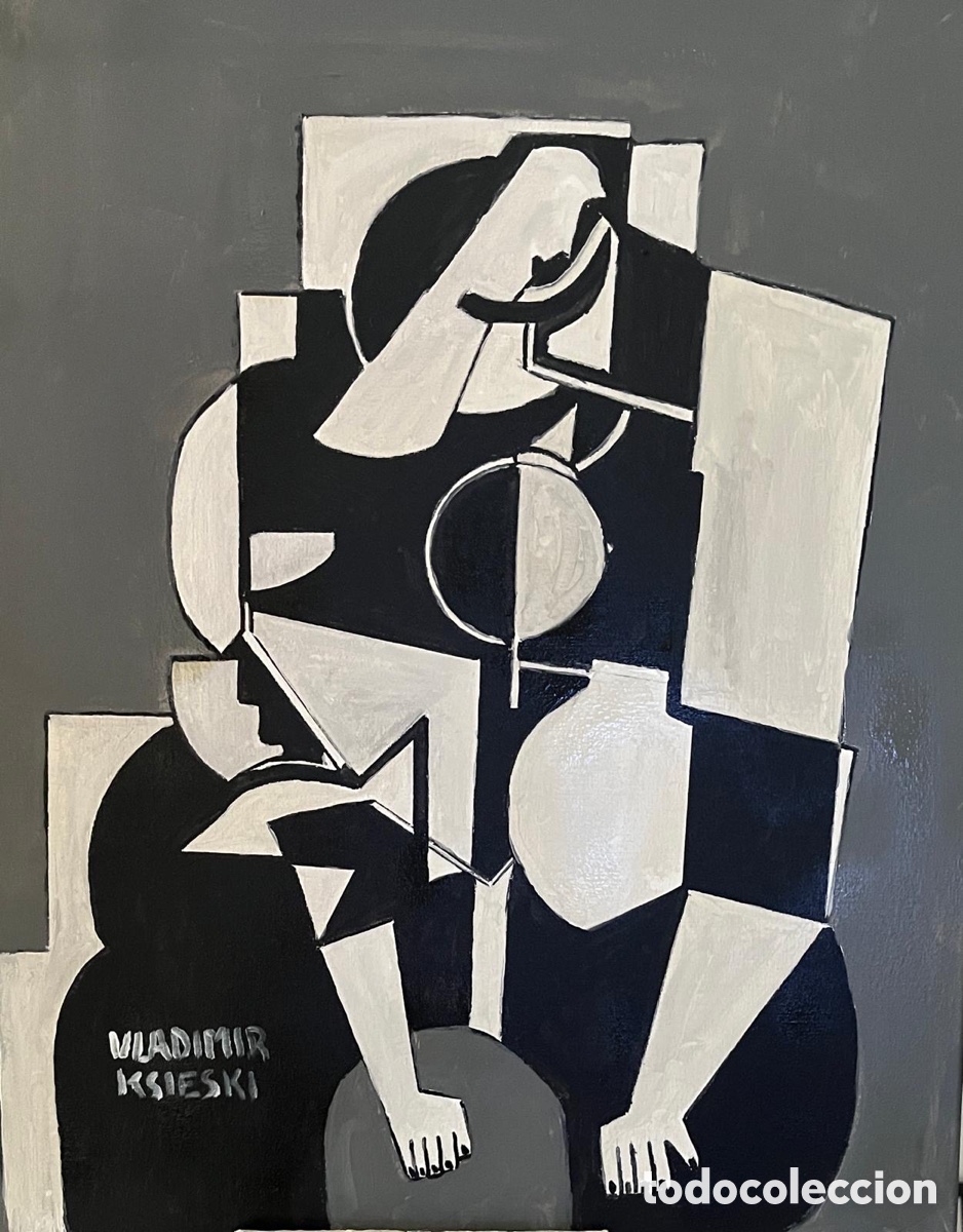 Arte: Dama de Puzzle Abstracto de (V.Ksieski 2025)