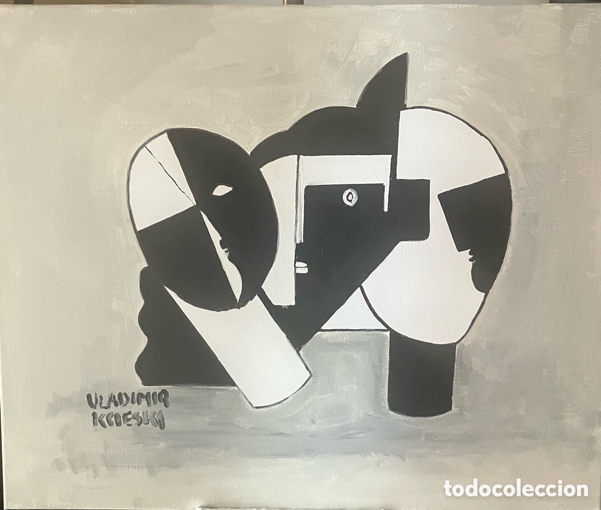 Arte: Blanco y Negro Abstracto de (V.Ksieski 2025)