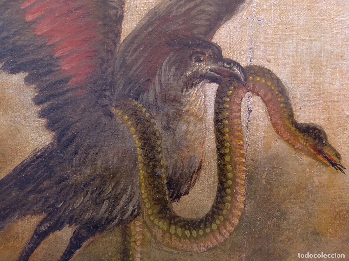 Arte: CUADRO GRAN FORMATO CON ALEGOR&Iacute;A MITICA DE M&Eacute;XICO - Foto 4