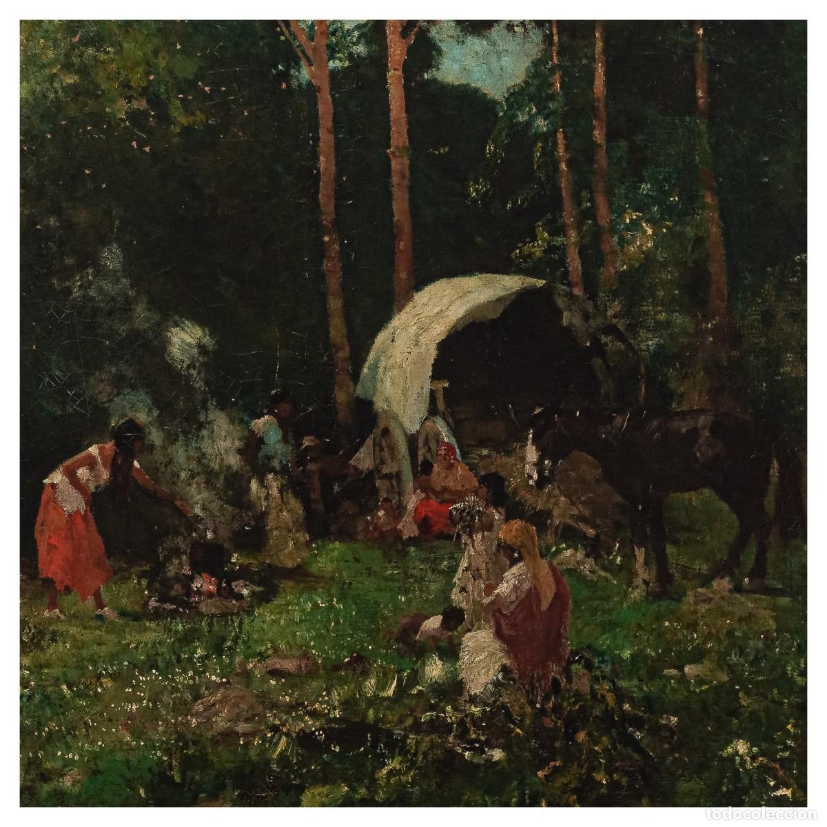 Arte: JOHN GLEICH Campamento gitano - Foto 2