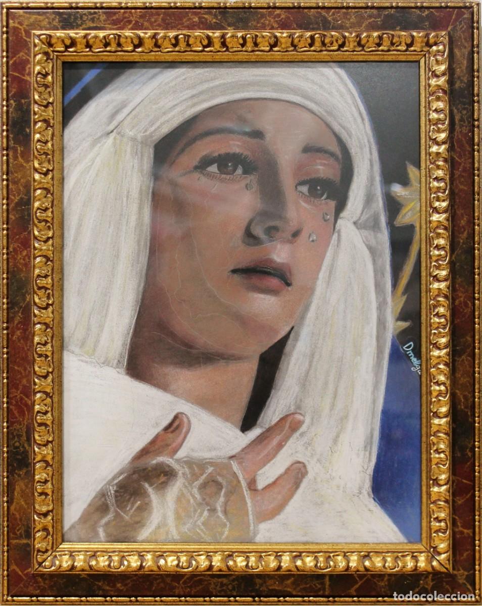 Arte: Virgen de la Merced - Daniel Melgar - Pastel - Foto 1