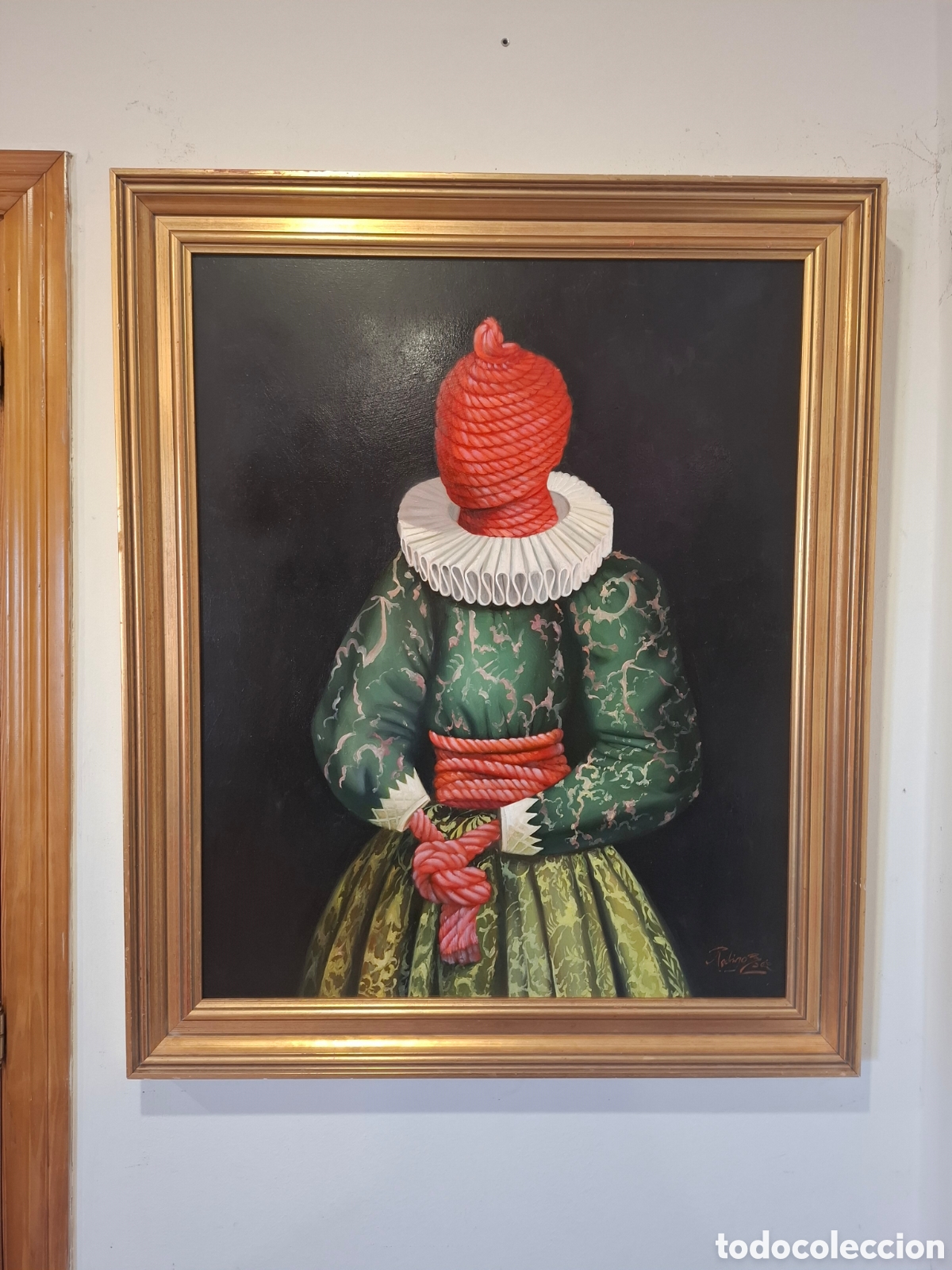 Arte: Oleo sobre tabla r. Baez 94x79