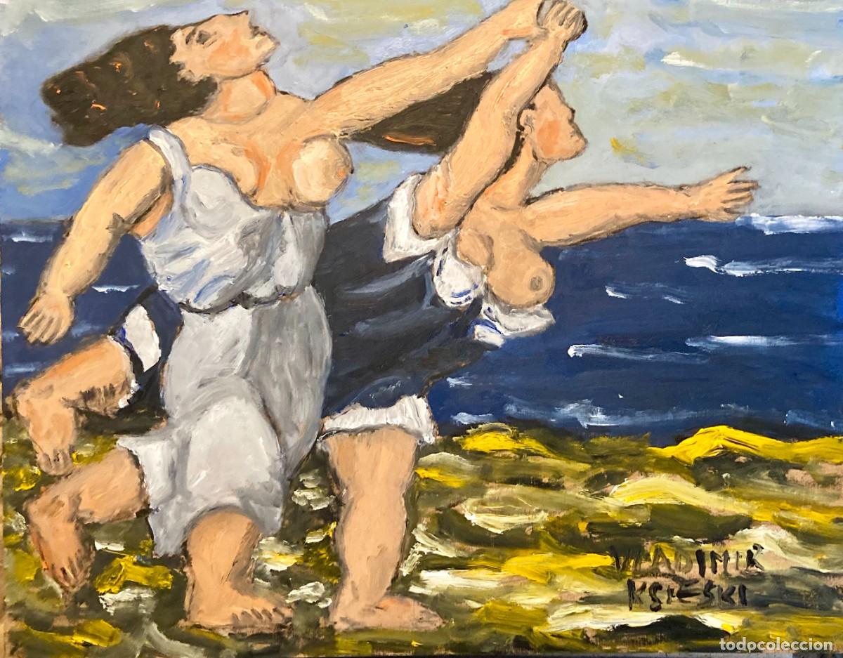 Arte: CHICAS DE PLAYA (VLADIMIR KSIESKI 2023)