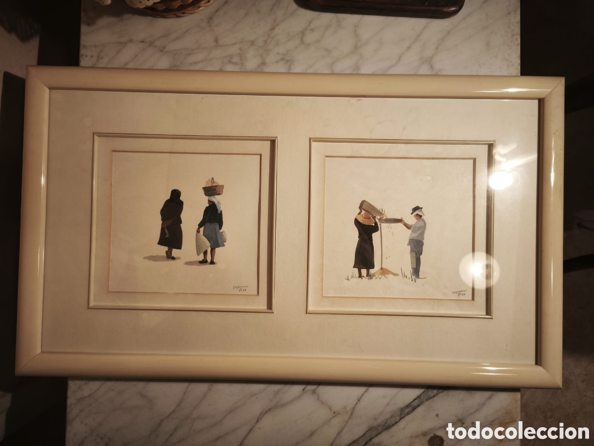 Arte: Philippe Dupiereux acuarela doble