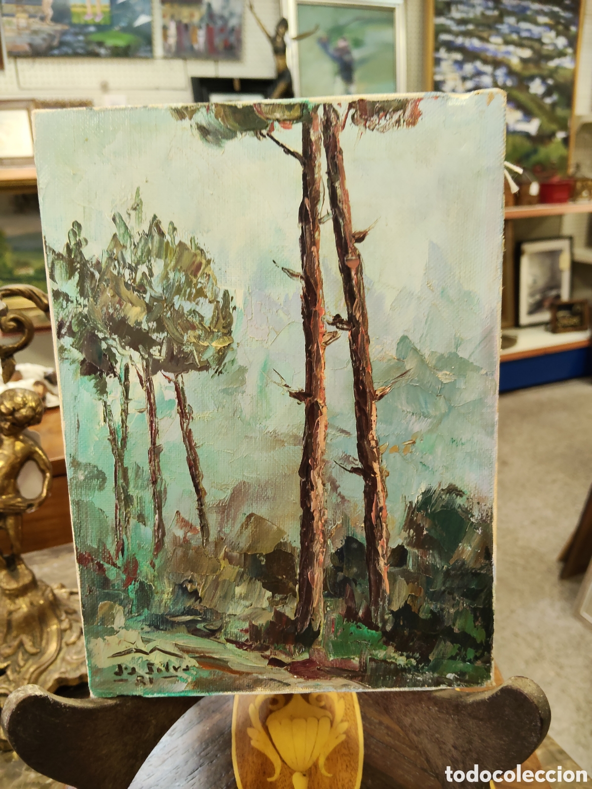 Arte: &Oacute;leo sobre lienzo DA SILVA ( Ferrol)