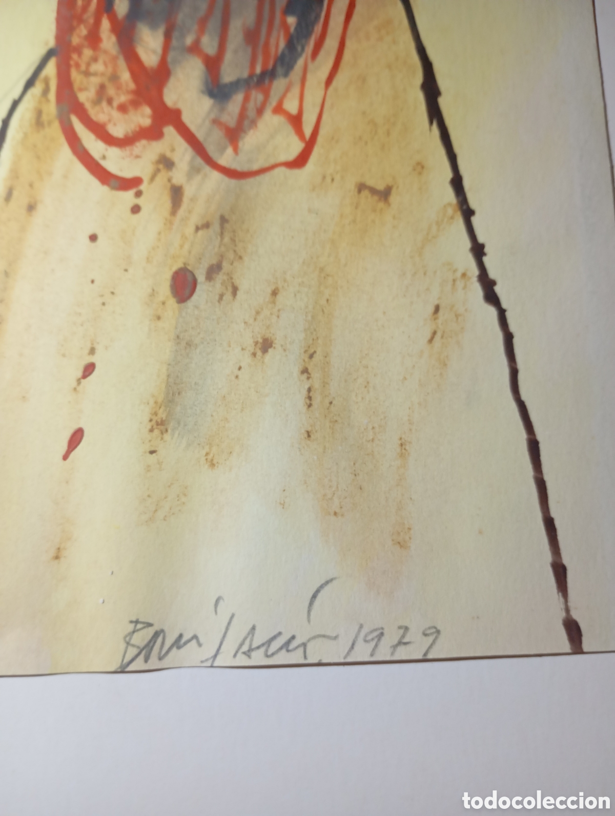 Arte: OBRA ORIGINAL *** BONIFACIO 1979 *** - Foto 4