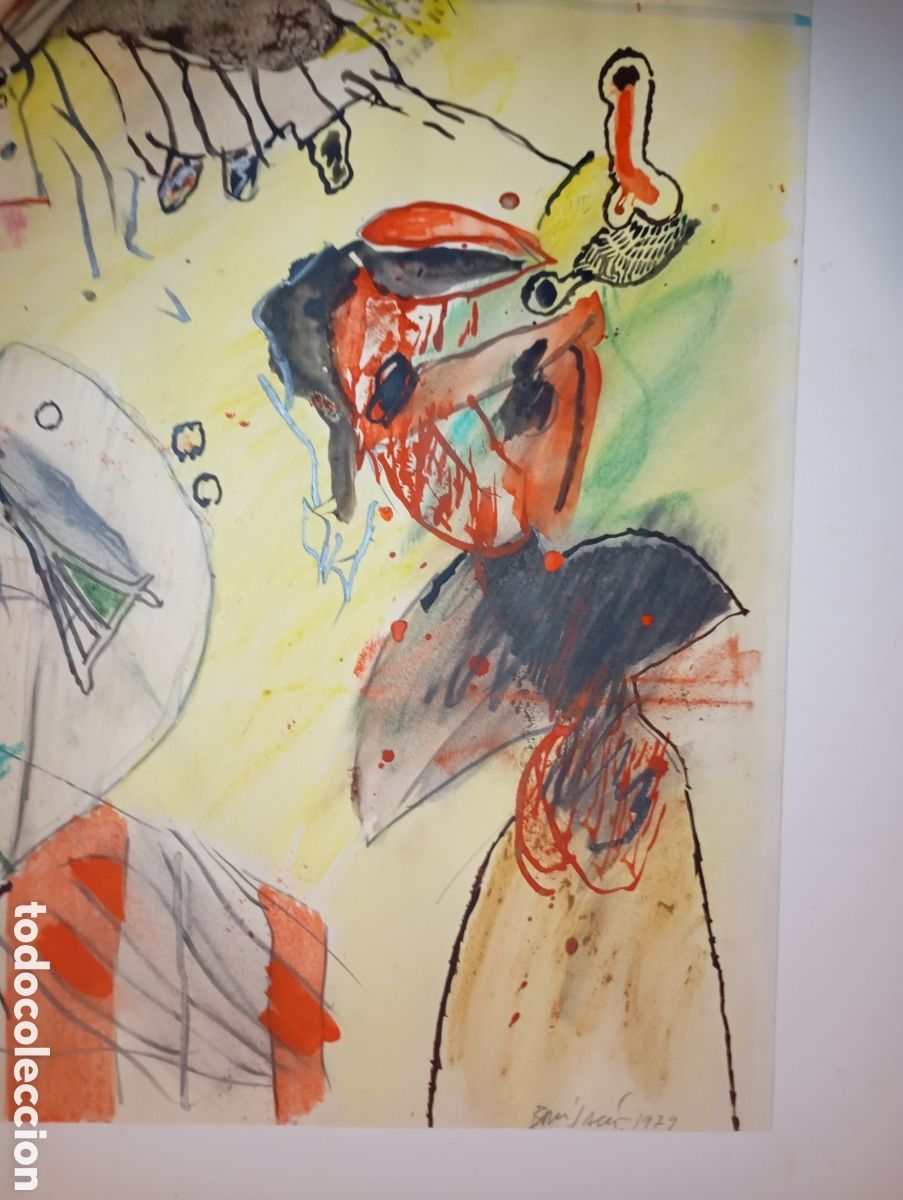 Arte: OBRA ORIGINAL *** BONIFACIO 1979 *** - Foto 5