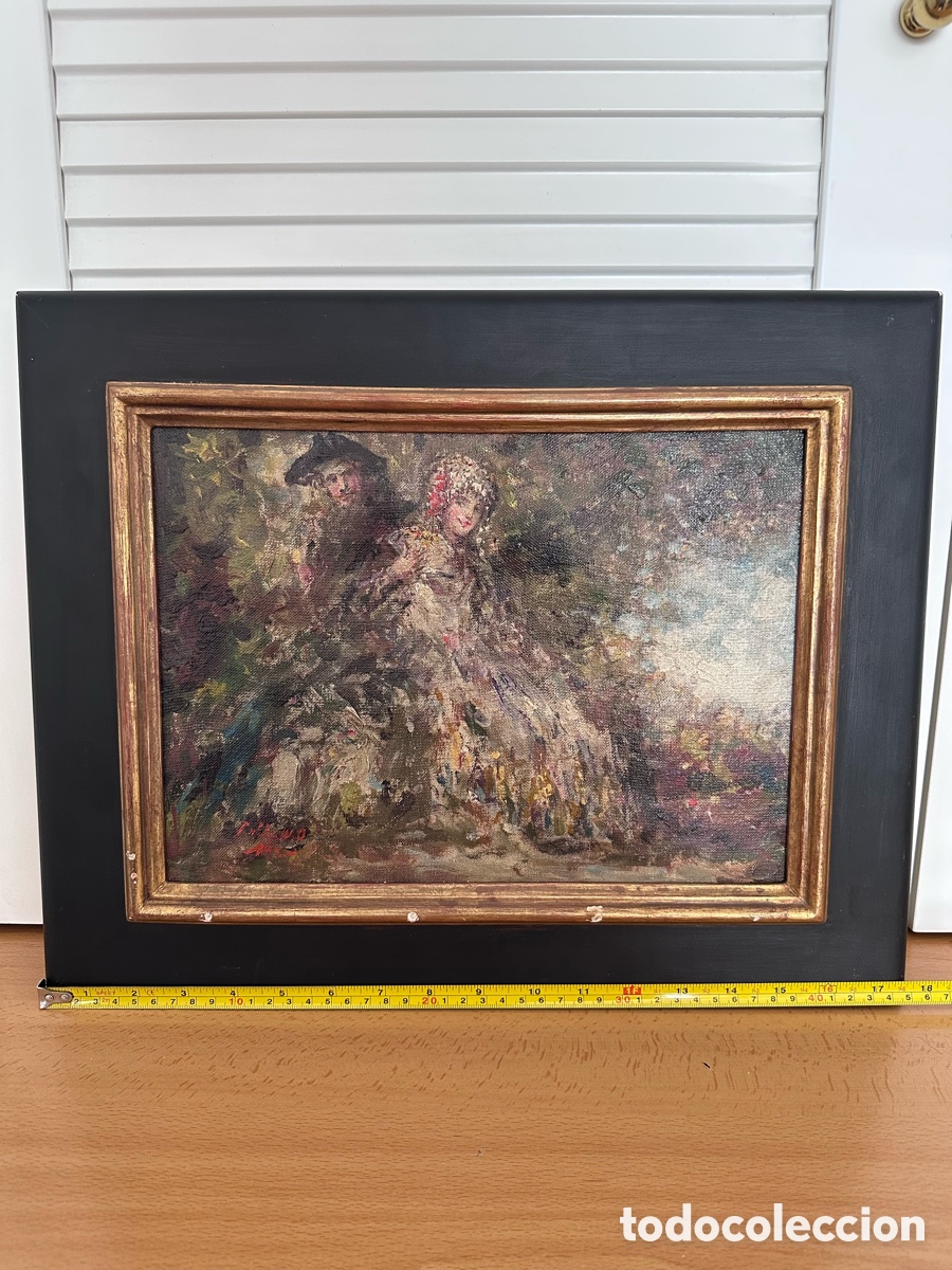 Arte: &Oacute;leo sobre lienzo - Firmado