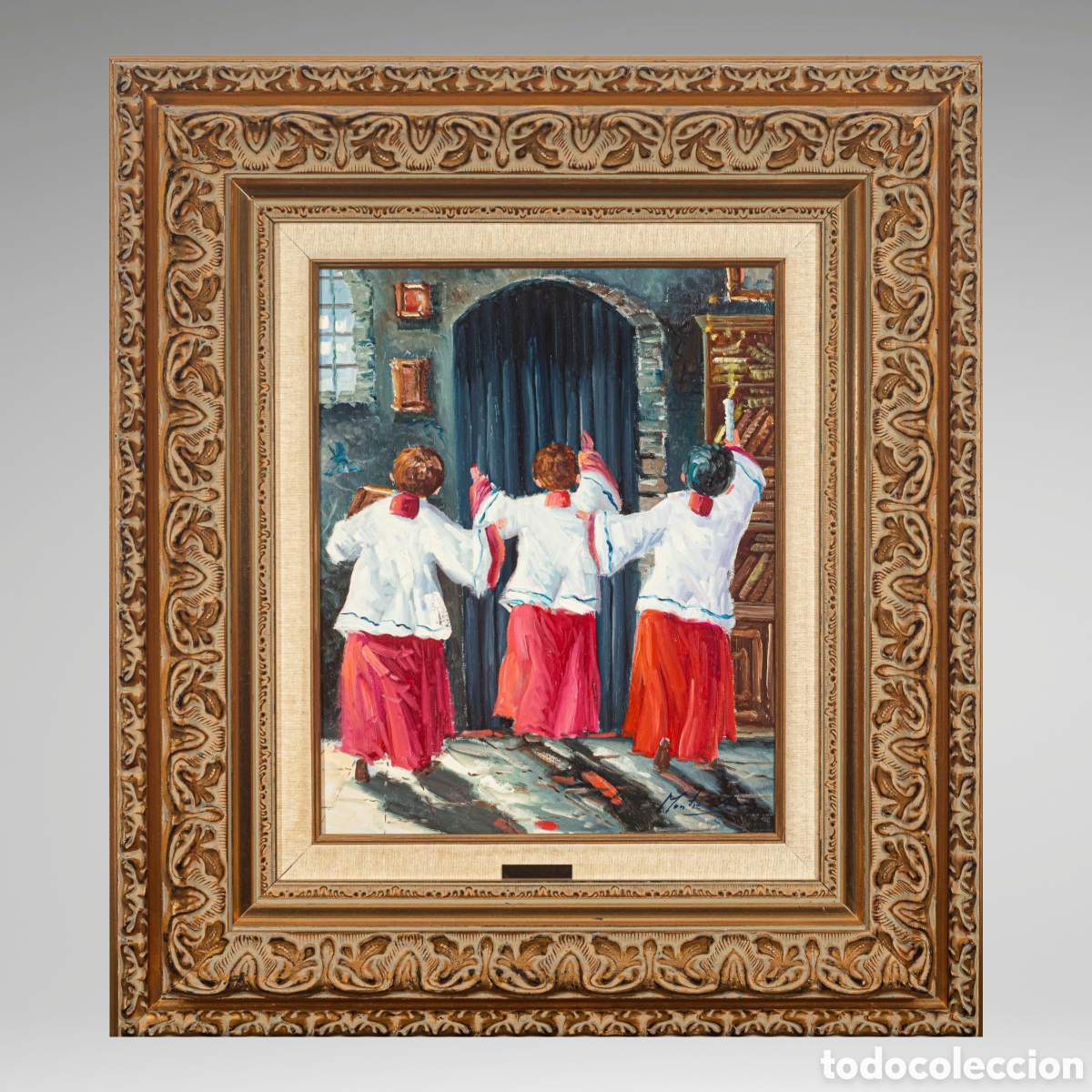 Art: MONTSE AR&Aacute;EZ Monaguillos