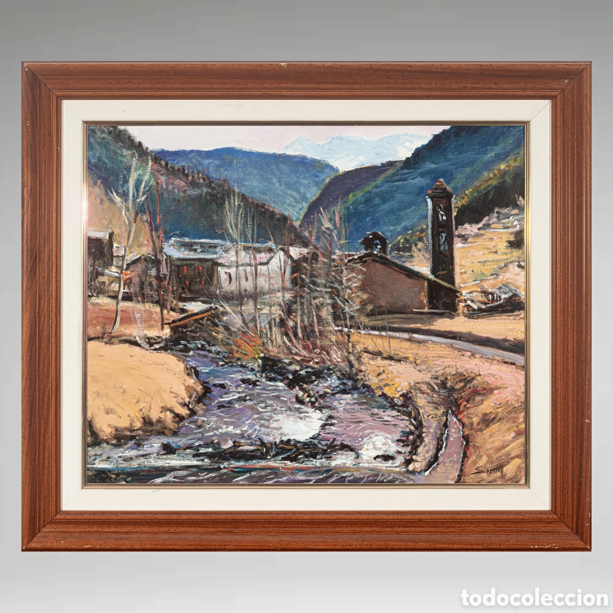 Kunst: SAUMELL Pueblo pirenaico