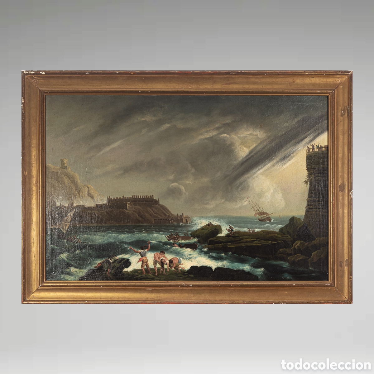 Arte: SEGUIDOR DE CLAUDE JOSEPH VERNET - Foto 1