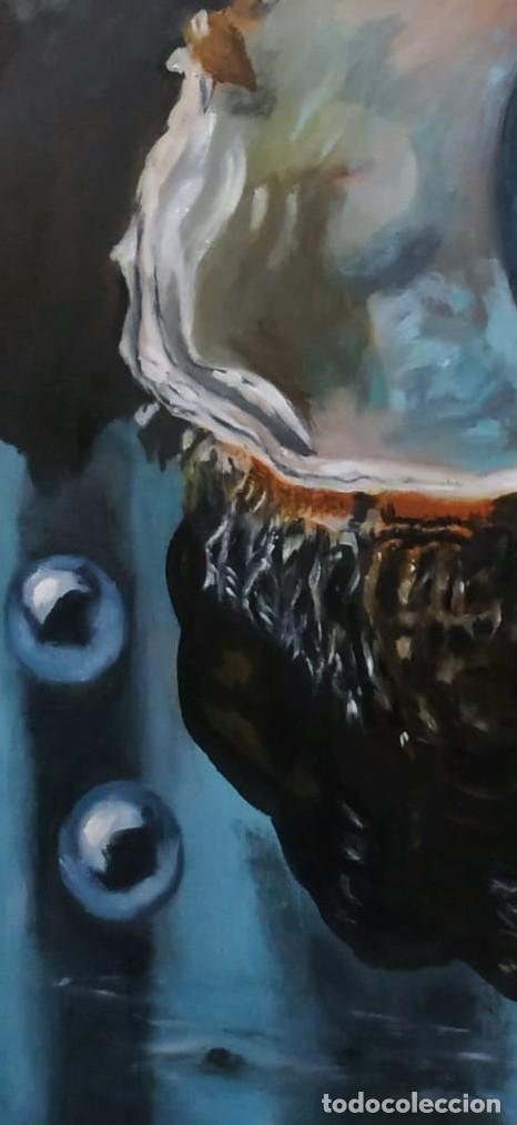 Arte: oleo/tabla de 50*50 cm &rdquo;perla oculta&rdquo; - Foto 4
