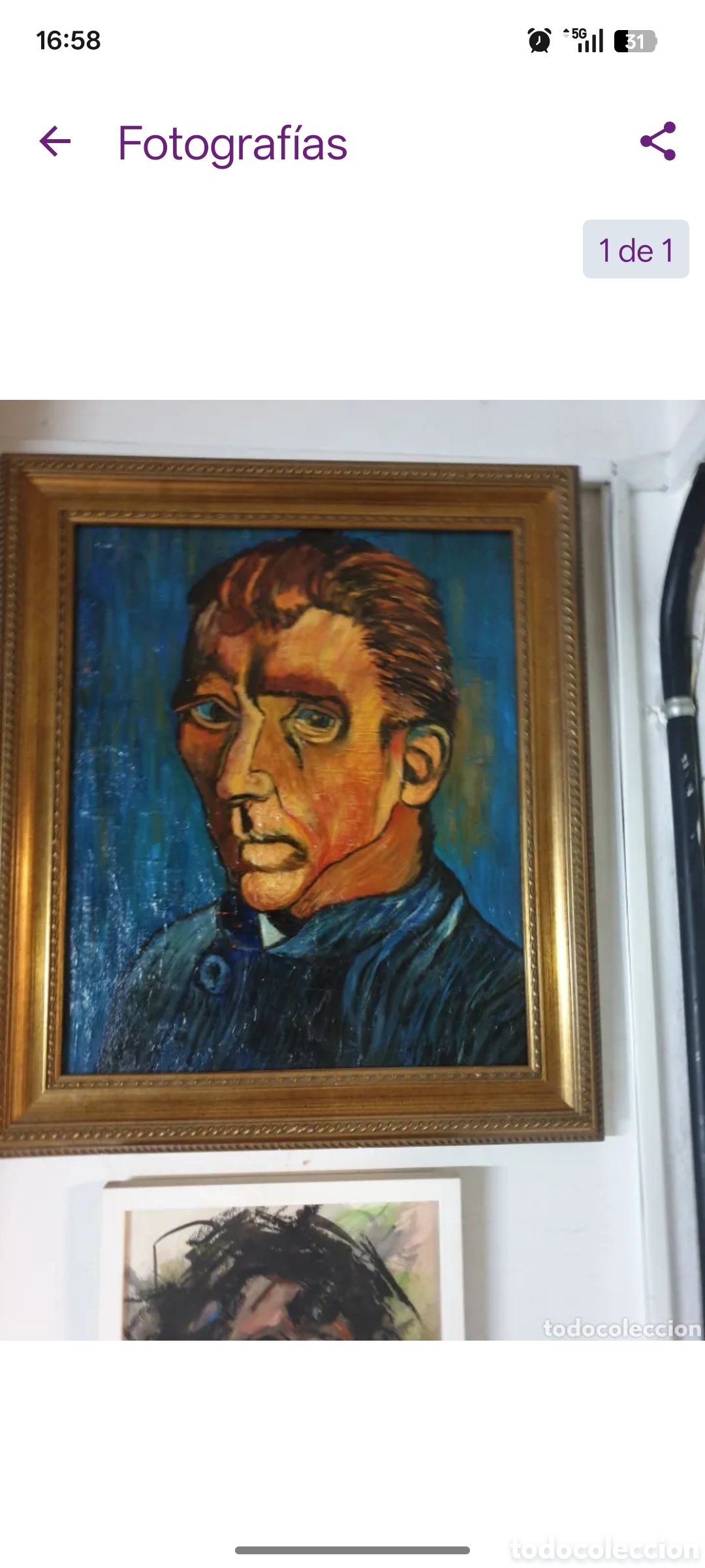 Arte: &Oacute;leo sobre lienzo SERRANO