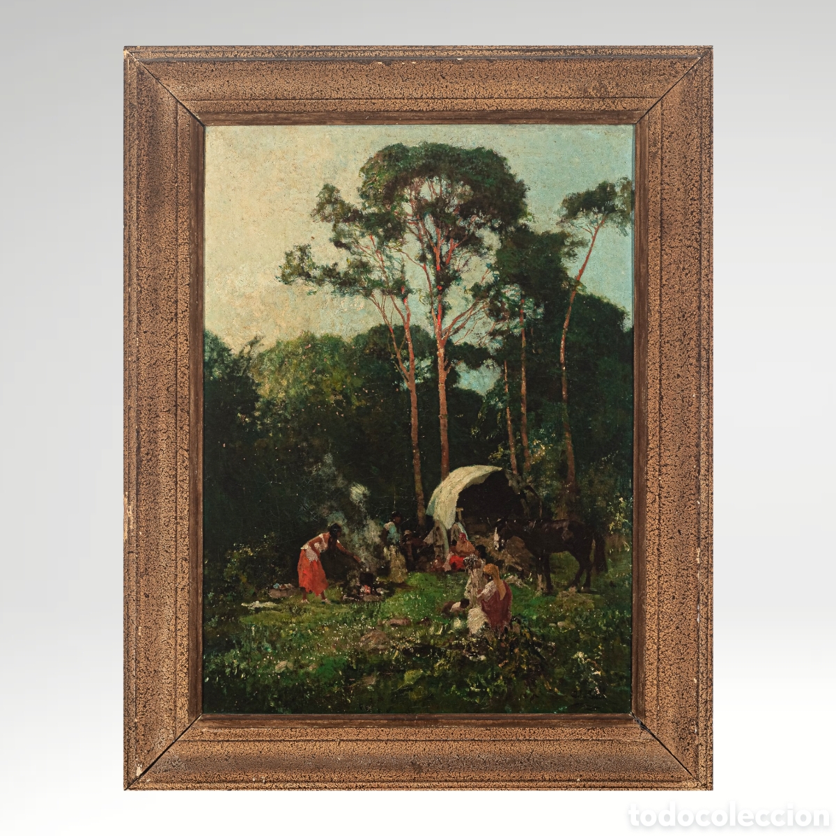 Art: JOHN GLEICH Campamento gitano