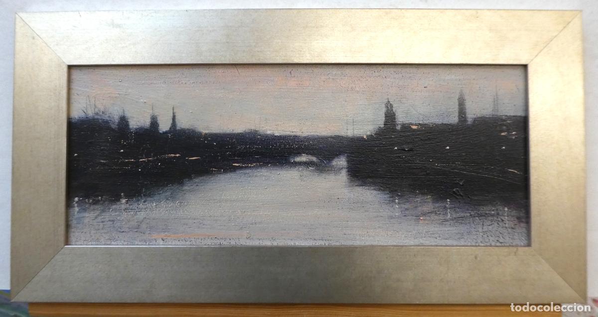 Arte: Oleo de Raimundo Martin Iglesia (Mundi) , mide 50X20 y 61X31 cm con marco