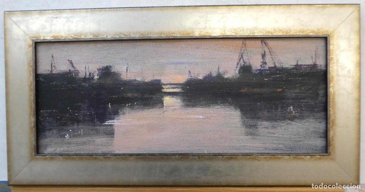 Arte: Oleo de Raimundo Martin Iglesia (Mundi) , mide 50X20 y 60X30 cm con marco