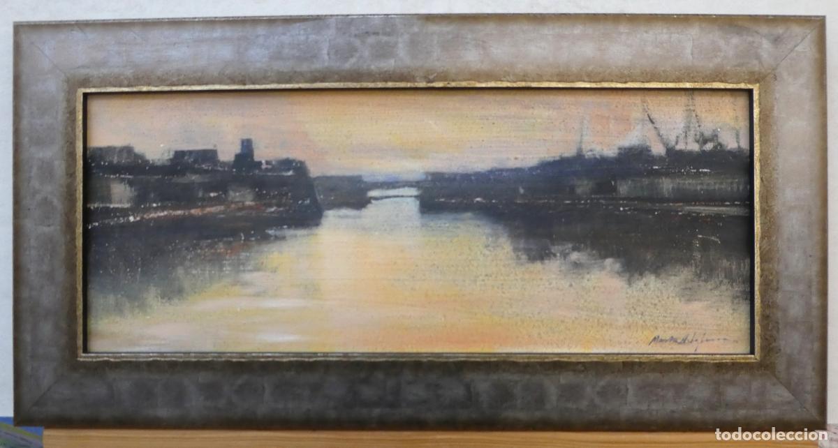 Arte: Oleo de Raimundo Martin Iglesia (Mundi) , mide 50X20 y 60X30 cm con marco