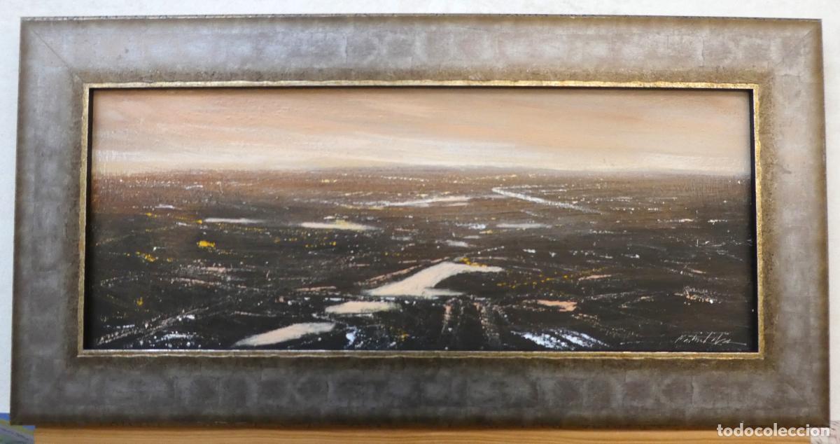 Arte: Oleo de Raimundo Martin Iglesia (Mundi) , mide 50X20 y 60X30 cm con marco