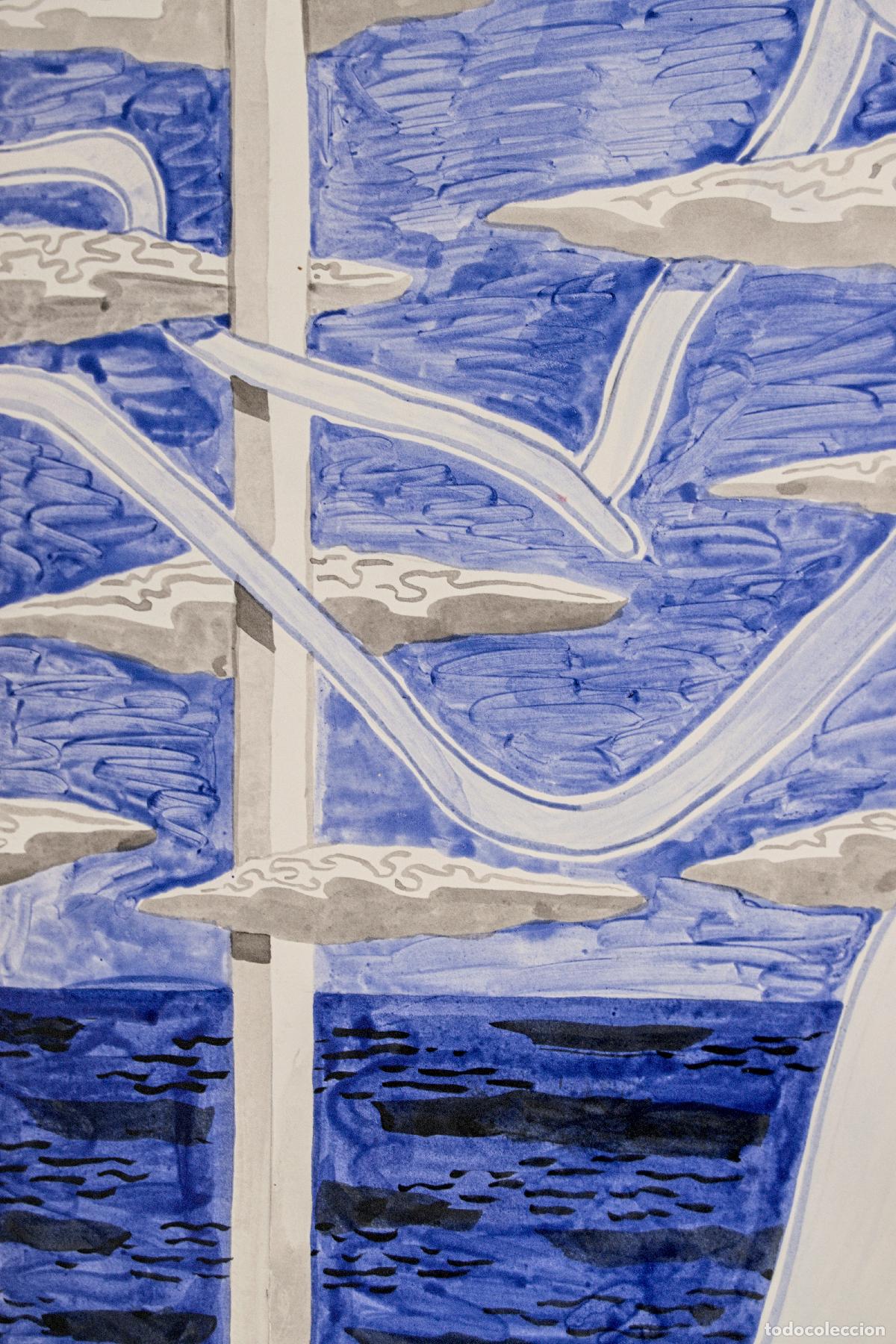 Arte: Gerard Sala (1942) | &rdquo;Eixir&rdquo; | Gran T&eacute;cnica Mixta Original (1994) | Con procedencia - Foto 2