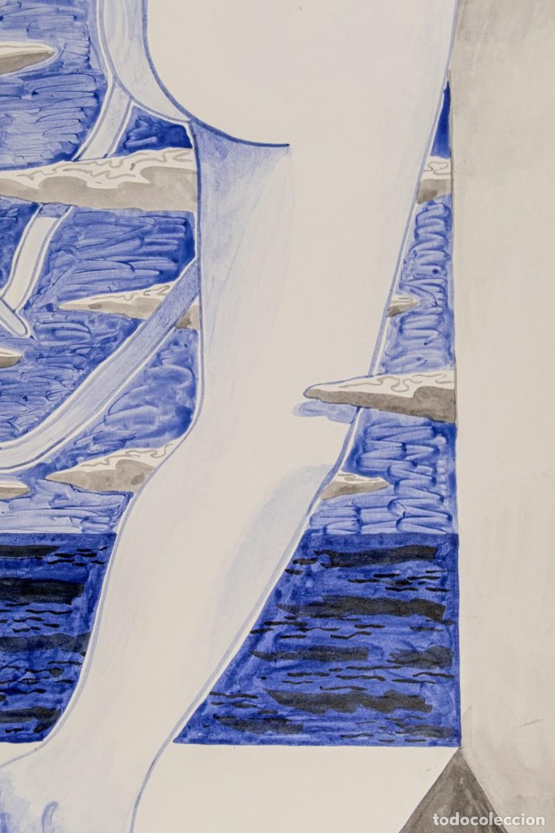 Arte: Gerard Sala (1942) | &rdquo;Eixir&rdquo; | Gran T&eacute;cnica Mixta Original (1994) | Con procedencia - Foto 3