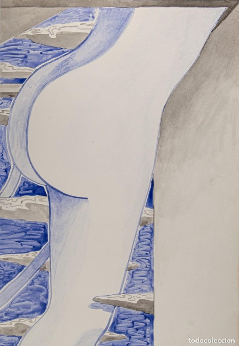 Arte: Gerard Sala (1942) | &rdquo;Eixir&rdquo; | Gran T&eacute;cnica Mixta Original (1994) | Con procedencia - Foto 4