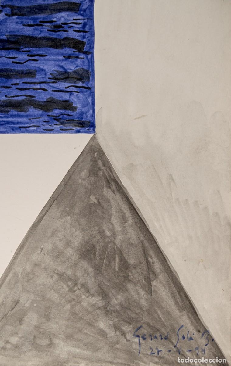 Arte: Gerard Sala (1942) | &rdquo;Eixir&rdquo; | Gran T&eacute;cnica Mixta Original (1994) | Con procedencia - Foto 8