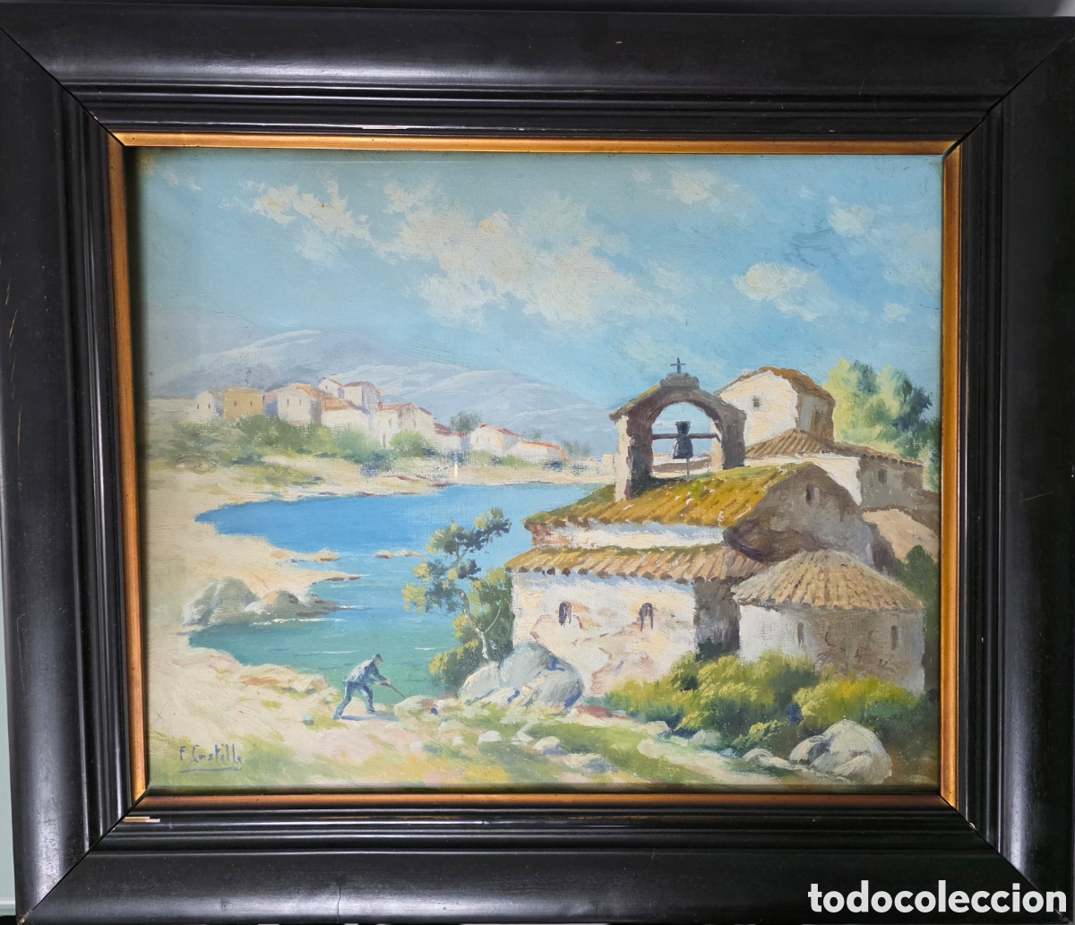 Arte: &Oacute;leo de Paisaje costero