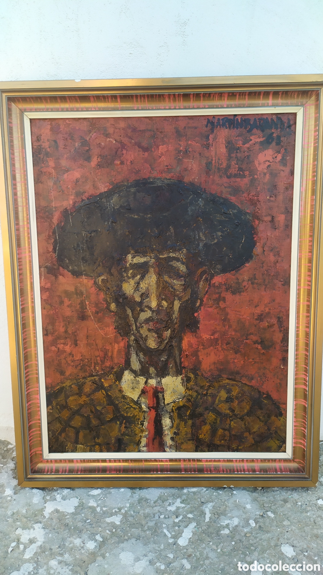 Arte: Oleo Torero Mart&iacute;n Baranda 61 - Foto 1