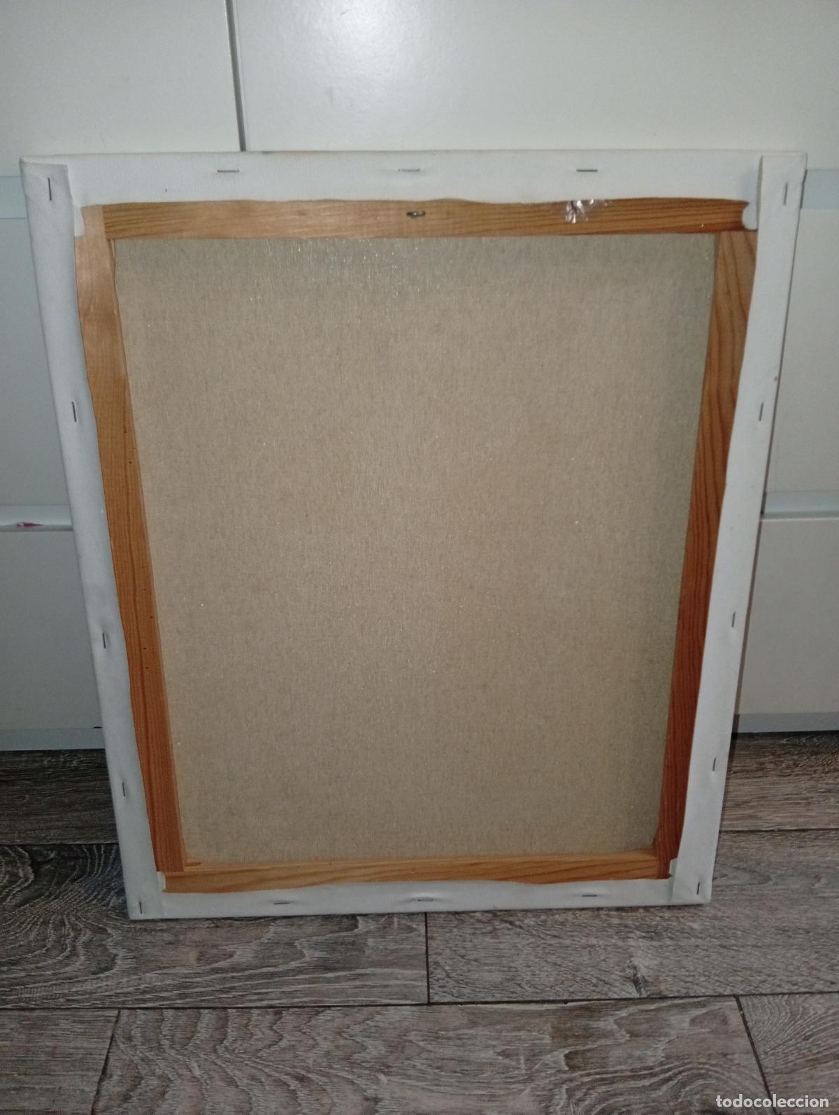 Arte: ​Cuadro al &Oacute;leo La Pintora Rococ&oacute; 55x46 - Foto 12