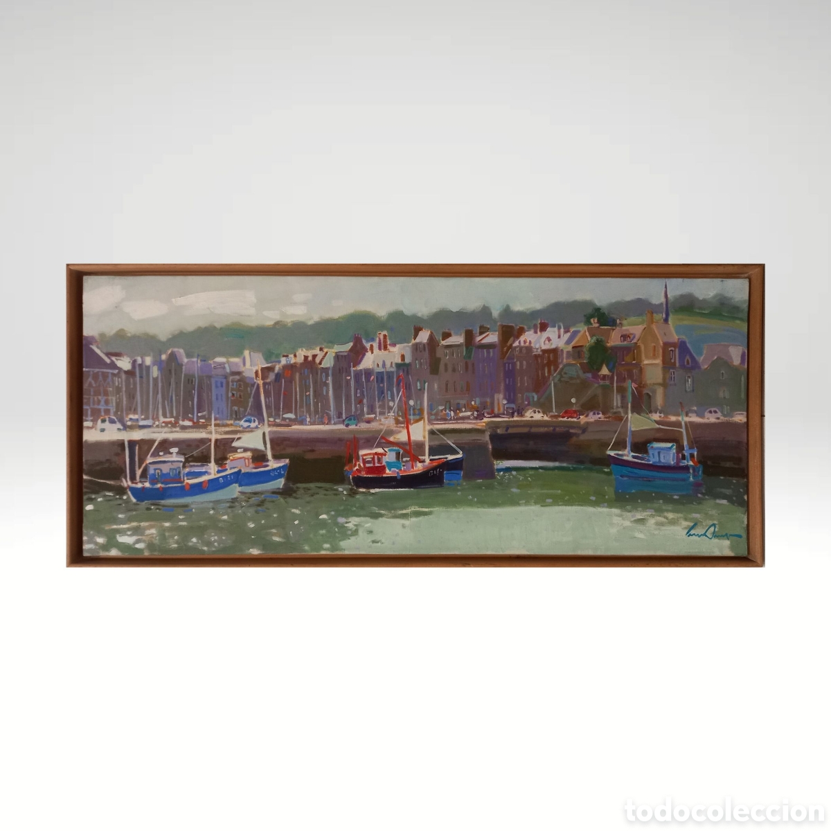 Arte: LUIS AMER Honfleur &Oacute;leo